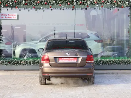 Volkswagen Polo 2015 года за 4 490 000 тг. в Астана – фото 6