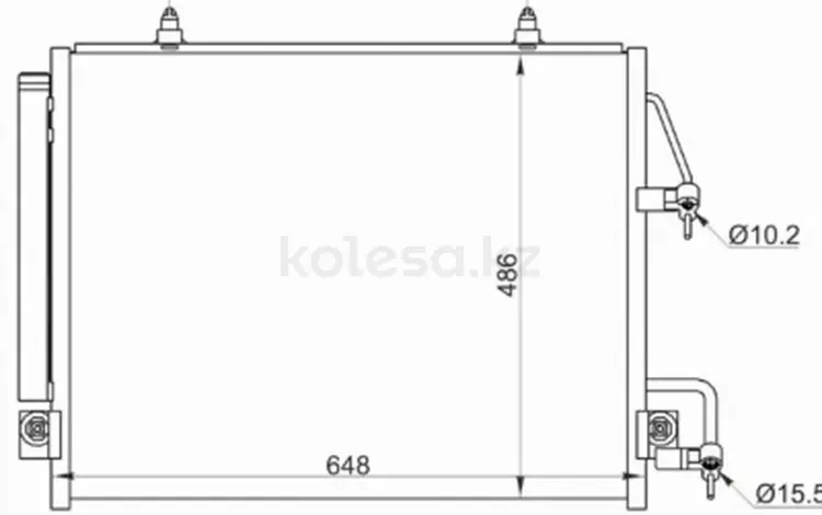 Радиатор кондиционераүшін22 200 тг. в Алматы