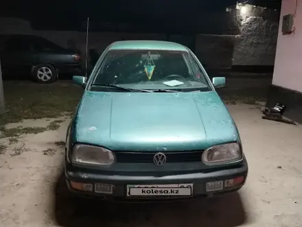 Volkswagen Golf 1994 года за 550 000 тг. в Кордай – фото 2