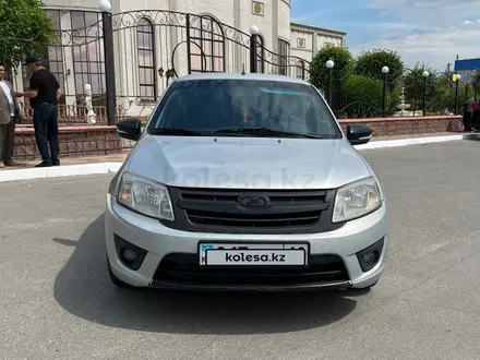 ВАЗ (Lada) Granta 2190 2015 года за 2 650 000 тг. в Костанай – фото 2