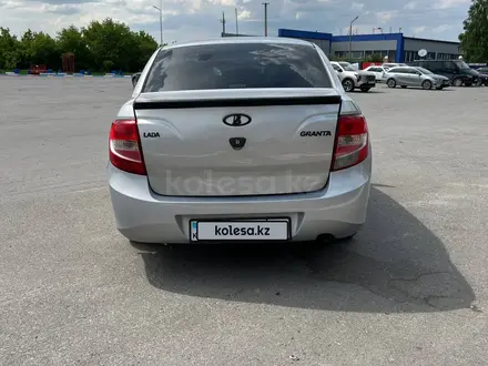 ВАЗ (Lada) Granta 2190 2015 года за 2 650 000 тг. в Костанай – фото 3