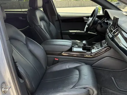 Audi A8 2015 года за 15 000 000 тг. в Алматы – фото 12