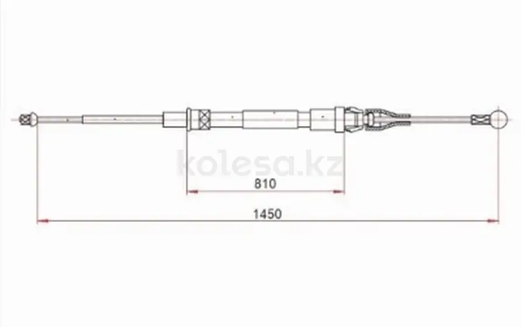 Трос ручного тормоза за 3 300 тг. в Астана