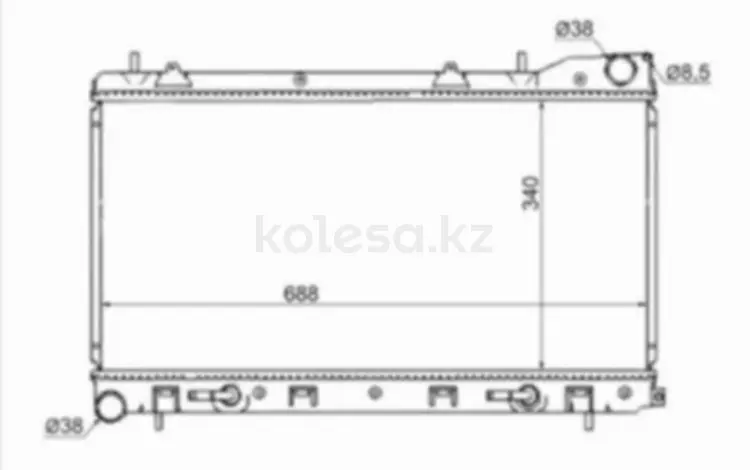 Радиатор за 27 850 тг. в Шымкент