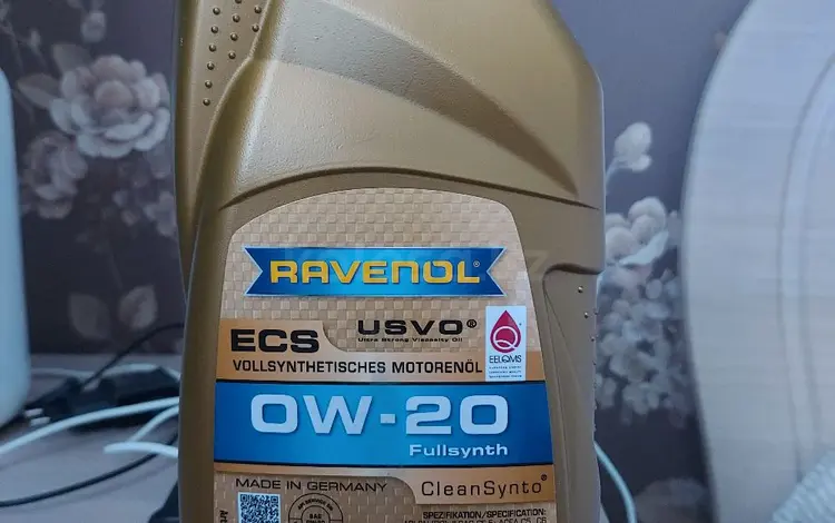 Моторное масло RAVENOL 0w20 за 5 000 тг. в Астана