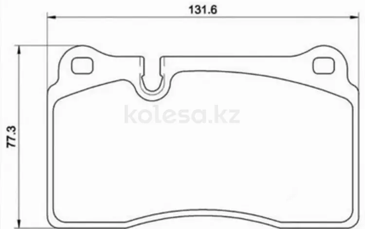 Колодки тормозные передниеүшін28 100 тг. в Алматы