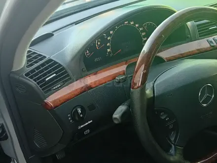 Mercedes-Benz S 320 2001 года за 5 500 000 тг. в Астана – фото 5