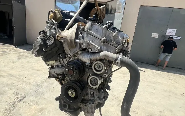 Двигатель 2GR-FE 3.5L — Toyota/Lexus из Японии (2AR/2AZ/2GR/1UR/3UR/2TR) за 110 000 тг. в Алматы