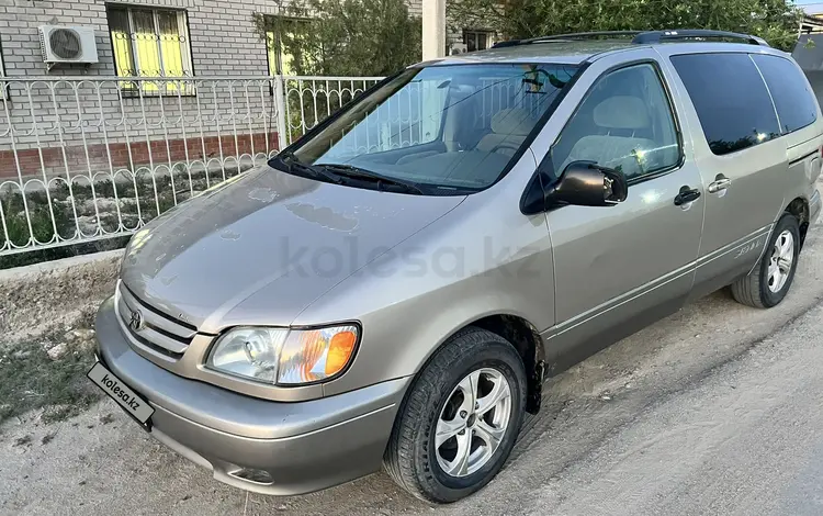 Toyota Sienna 2001 годаүшін4 900 000 тг. в Жанаозен