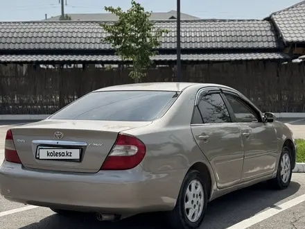 Toyota Camry 2002 года за 3 900 000 тг. в Тараз – фото 7
