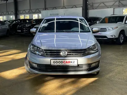 Volkswagen Polo 2016 года за 5 999 000 тг. в Кокшетау – фото 2