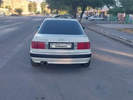 Audi 80 1992 года за 1 000 000 тг. в Тараз – фото 12