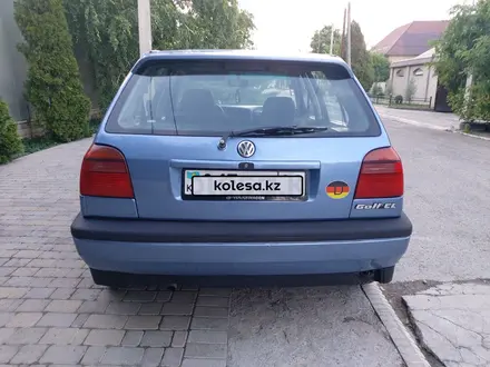 Volkswagen Golf 1993 года за 2 200 000 тг. в Тараз – фото 5