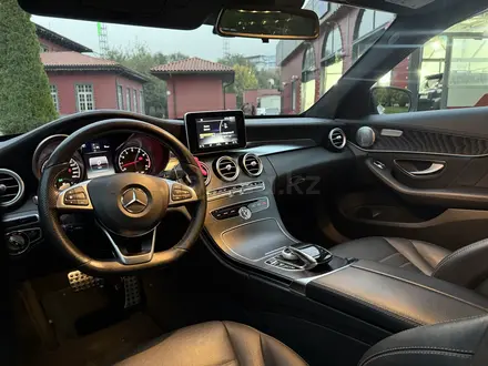 Mercedes-Benz C 43 AMG 2015 года за 17 500 000 тг. в Алматы – фото 27