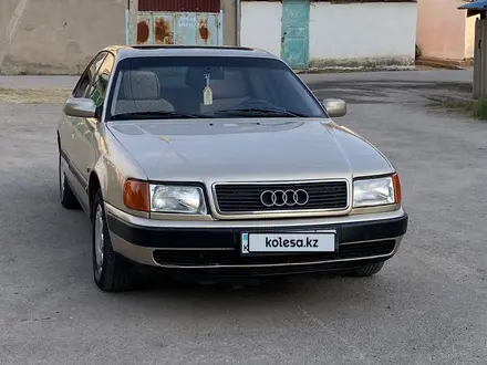 Audi 100 1991 года за 1 500 000 тг. в Абай (Келесский р-н) – фото 6