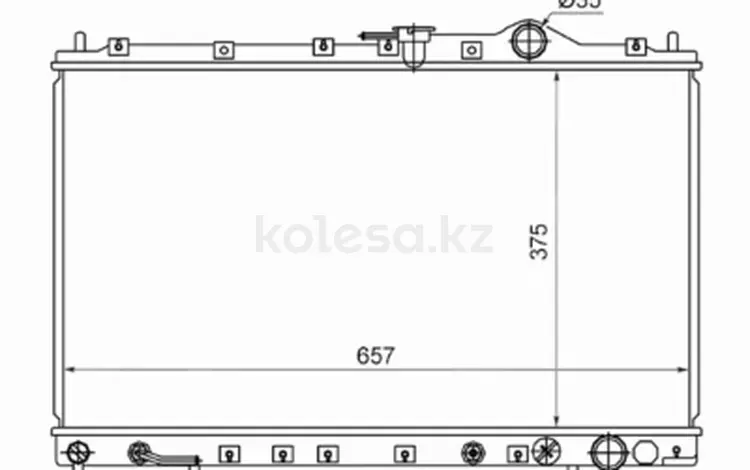 Радиатор двигателяfor22 600 тг. в Шымкент