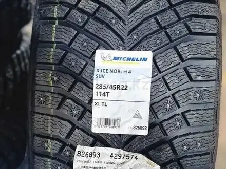 Michelin X-Ice North 4 SUV 285/45 R22 114T за 1 200 000 тг. в Астана – фото 5