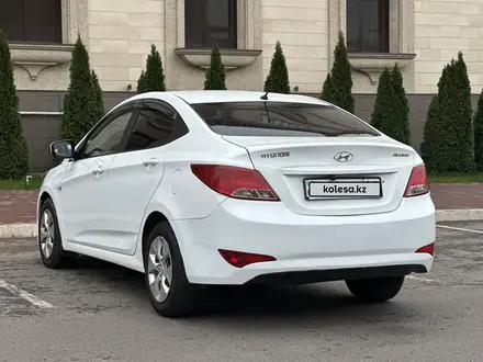 Hyundai Accent 2015 года за 5 500 000 тг. в Алматы – фото 6