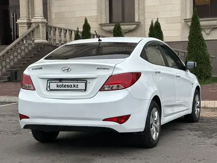 Hyundai Accent 2015 года за 5 500 000 тг. в Алматы – фото 7