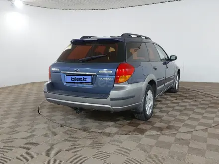 Subaru Outback 2005 года за 2 760 000 тг. в Шымкент – фото 5