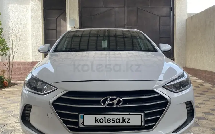 Hyundai Elantra 2018 года за 8 100 000 тг. в Шымкент
