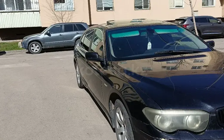 BMW 745 2002 годаүшін2 400 000 тг. в Алматы