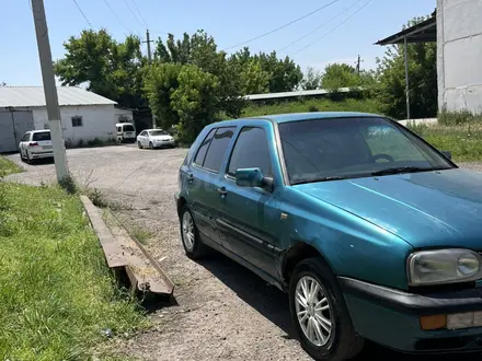 Volkswagen Golf 1993 года за 750 000 тг. в Шымкент – фото 3