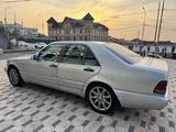 Mercedes-Benz S 320 1998 годаүшін4 000 000 тг. в Шымкент – фото 5