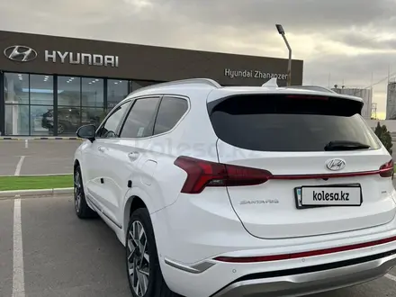 Hyundai Santa Fe 2021 года за 17 900 000 тг. в Жанаозен – фото 4