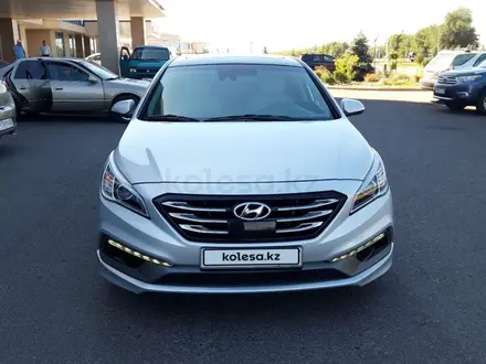 Hyundai Sonata 2016 года за 10 500 000 тг. в Алматы – фото 35