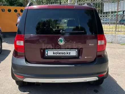 Skoda Yeti 2013 года за 3 800 000 тг. в Алматы – фото 7