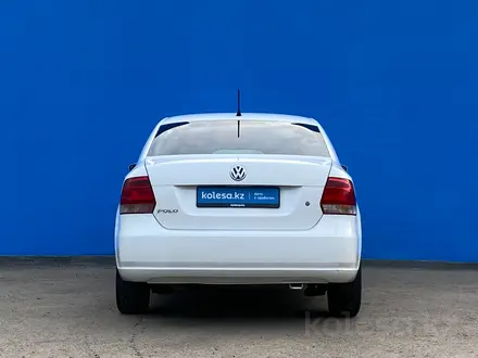 Volkswagen Polo 2013 года за 5 250 000 тг. в Алматы – фото 4