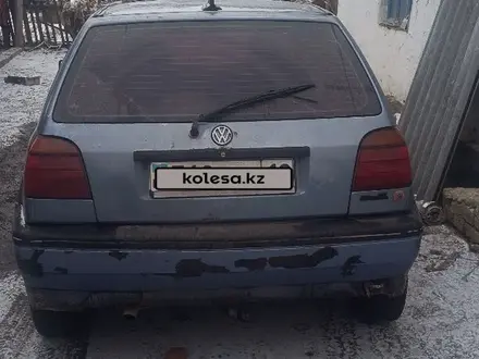 Volkswagen Golf 1991 года за 650 000 тг. в Уштобе – фото 2