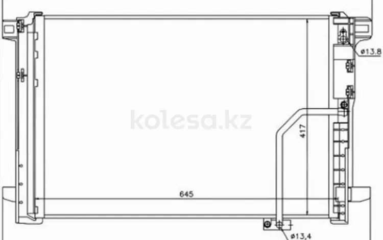 Радиатор кондиционера за 37 100 тг. в Караганда