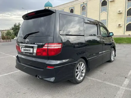 Toyota Alphard 2005 года за 7 800 000 тг. в Тараз – фото 5