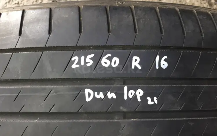 Резина летняя 215/60 r16 Dunlop одиночка, из Японииүшін8 000 тг. в Алматы
