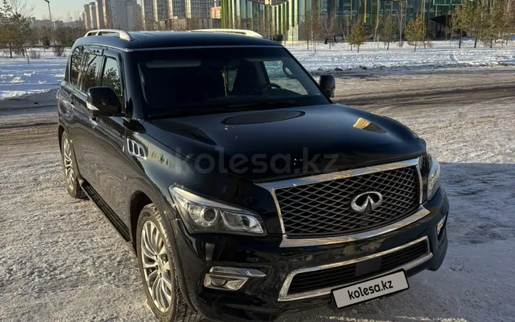 Infiniti QX80 2014 годаүшін15 000 000 тг. в Астана