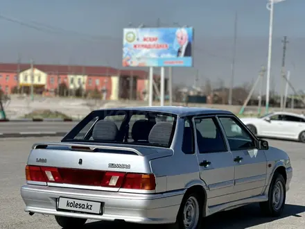 ВАЗ (Lada) 2115 2007 года за 1 680 000 тг. в Шиели – фото 6