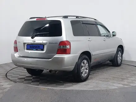 Toyota Highlander 2003 года за 5 850 000 тг. в Астана – фото 5