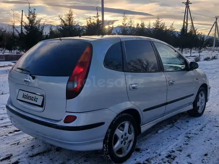 Nissan Almera Tino 2001 года за 2 400 000 тг. в Тараз – фото 5