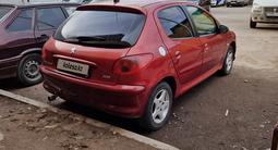 Peugeot 206 2006 года за 2 200 000 тг. в Астана – фото 4