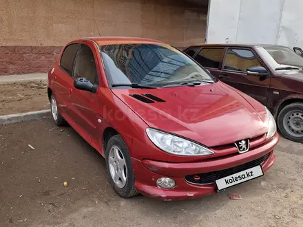 Peugeot 206 2006 года за 2 000 000 тг. в Астана – фото 2