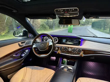 Mercedes-Benz S 500 2014 года за 24 500 000 тг. в Алматы – фото 22