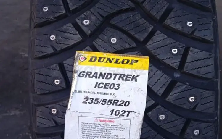 235/55/20. Dunlop Grandtrek ice 03. Шипованныеүшін550 000 тг. в Алматы