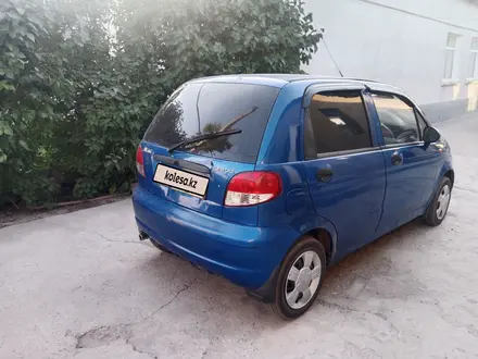 Daewoo Matiz 2012 года за 1 200 000 тг. в Шымкент – фото 3