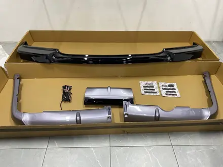 Губа комплект Lexus LX570 (2012-2015) F-SPORT BLACK (original) за 10 000 тг. в Алматы – фото 4