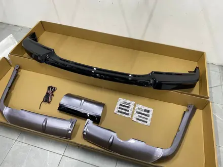 Губа комплект Lexus LX570 (2012-2015) F-SPORT BLACK (original) за 10 000 тг. в Алматы – фото 3