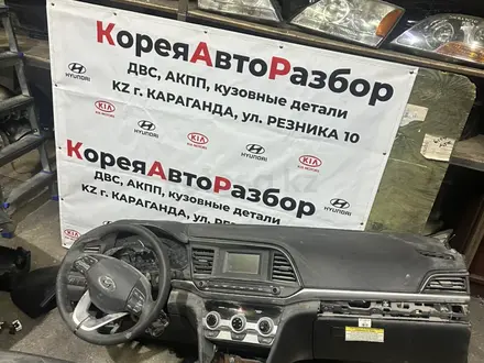 Торпеда панель приборов На Киа за 2 587 тг. в Караганда