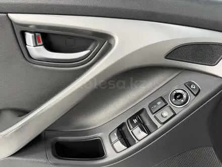 Hyundai Elantra 2014 года за 5 990 000 тг. в Шымкент – фото 9