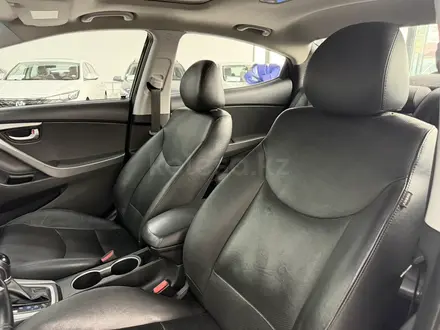 Hyundai Elantra 2014 года за 5 990 000 тг. в Шымкент – фото 13